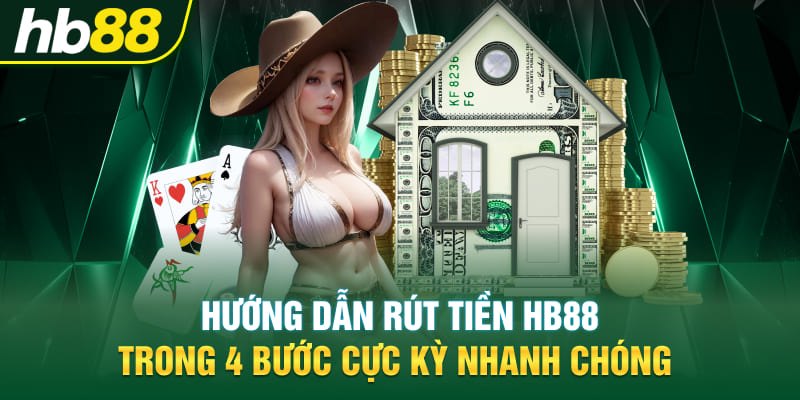 Hướng dẫn rút tiền nhanh gọn tại HB88