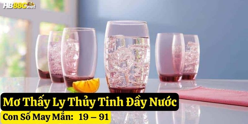 ngủ mơ ly thủy tinh