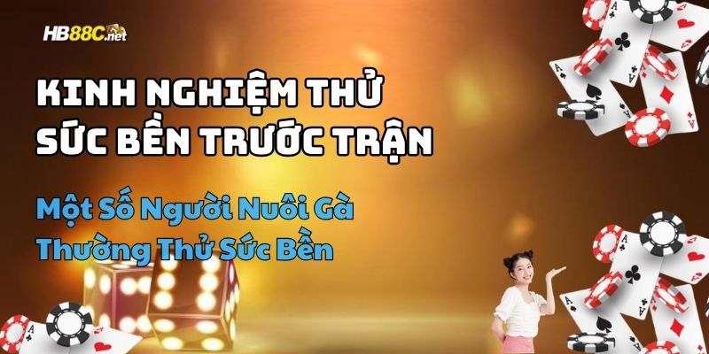 kinh nghiệm chơi đá gà chuẩn
