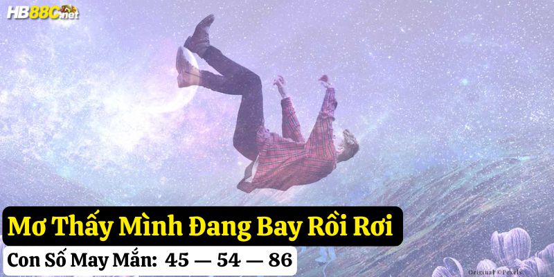 mơ thấy mình đang bay hb88