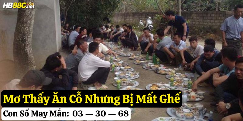 nằm mơ thấy ăn cỗ hb88