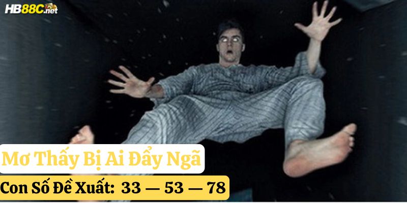 nằm mơ thấy bị ngã