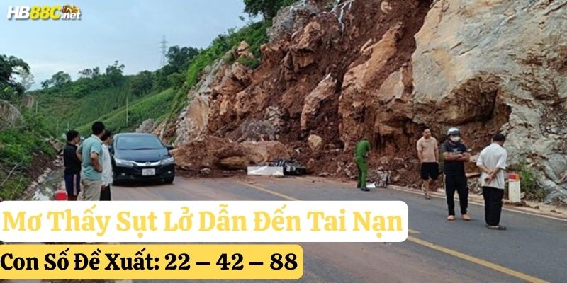 mơ thấy sụt lở