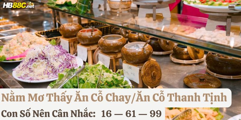 mơ thấy ăn cỗ