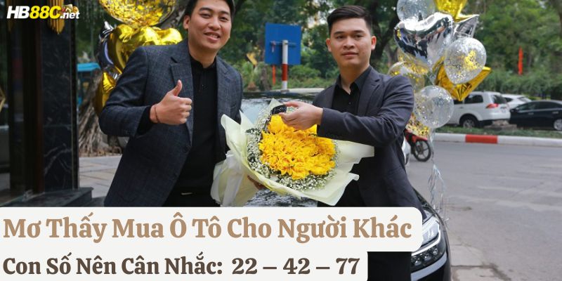 nằm mơ thấy mua ô tô