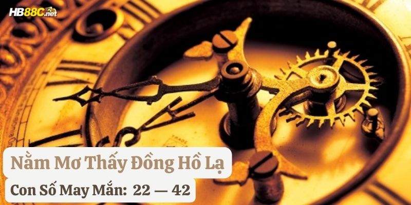 mơ thấy đồng hồ