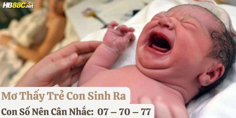 nằm mơ thấy trẻ con
