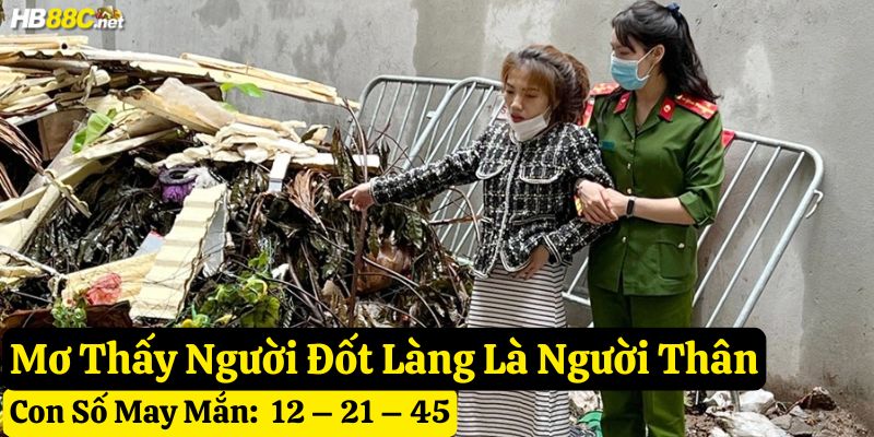 mơ người đốt làng