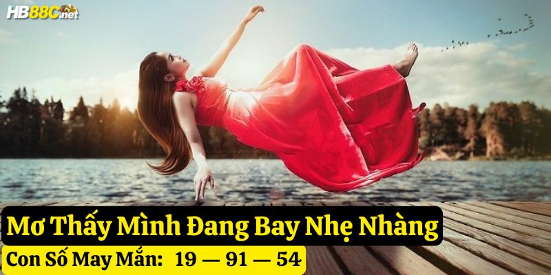nằm mơ thấy mình đang bay