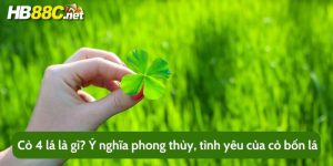 nhặt được cỏ bốn lá hb88 thumb